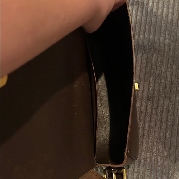 Vintage Polo by Ralph Lauren Brown Crossbody Bag with Green and Red Strap - Picture 12 of 16